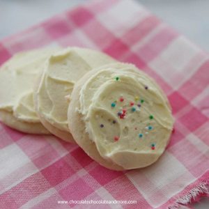 Frosted Lemon Cookies