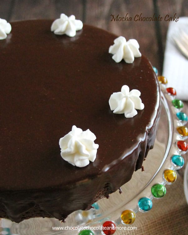 Mocha Fudge Cake by chocolatechocolateandmore.com