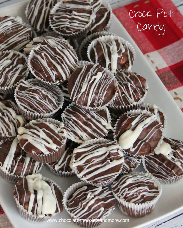 Crock Pot Candy by chocolatechocolateandmore.com