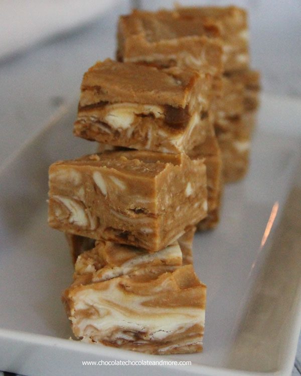 Dulce de Leche Caramel Fudge by chocolatechocolateandmore.com