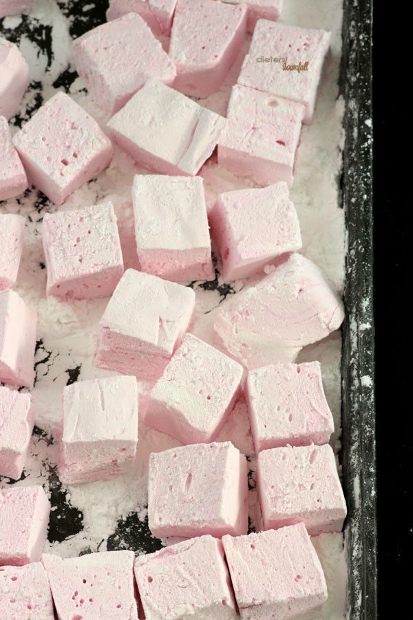 Homemade Marshmallows by dietersdownfall.com