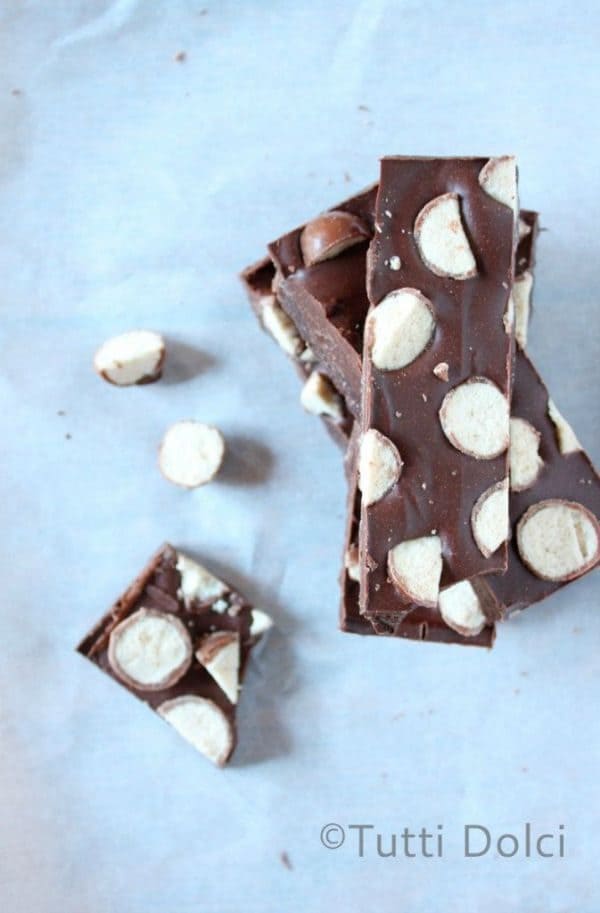 Malt Ball Bark by tutti-dolci.com