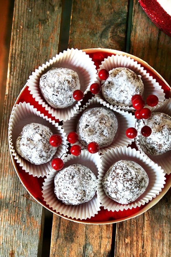 Rum Balls by alexandracooks.com