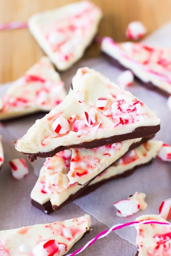 White Chocolate Peppermint Bark by jessicainthekitchen.com