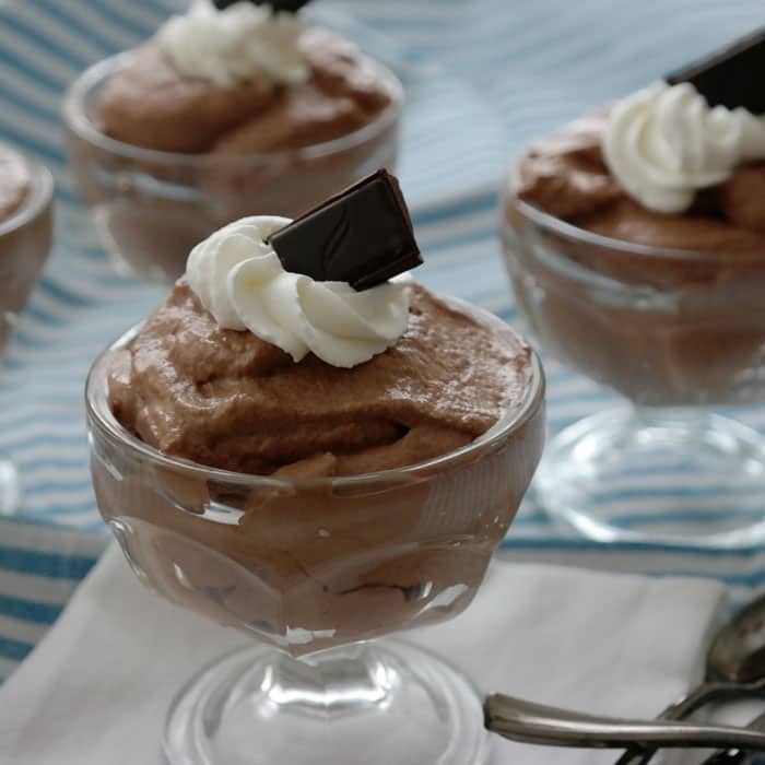 Easy Whipped Dark Chocolate Mousse - Chocolate Chocolate ...