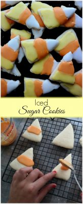 Create these easy Halloween cookies using this Iced Sugar Cookies recipe. Perfect for any holiday and with my easy tips, everyone will have fun making and decorating them!