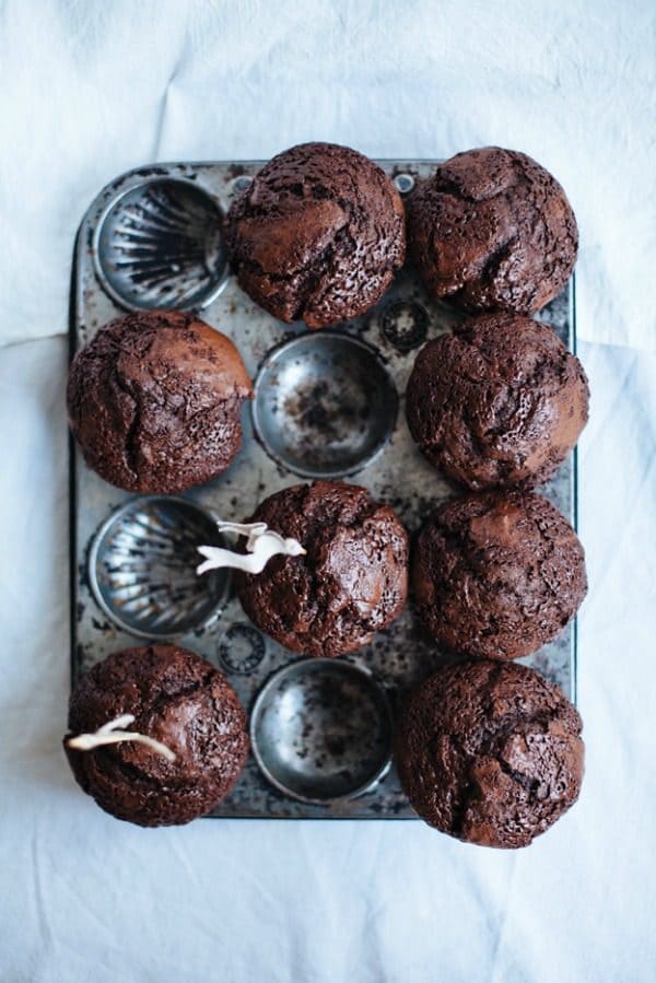 Double Chocolate Muffins by call-me-cupcake.blogspot.com