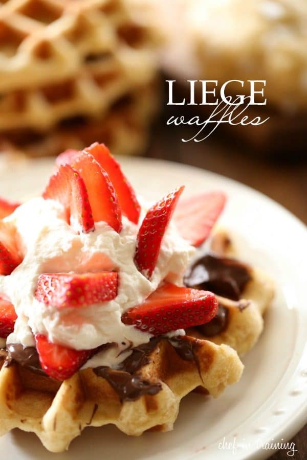 Liege Waffles by chef-in-training.com