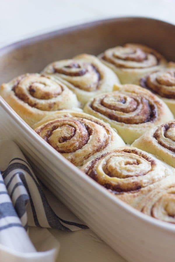 Overnight Cinnamon Rolls by lovelylittlekitchen.com