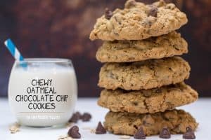 Chewy Oatmeal Chocolate Chip Cookies from Or Whatever You Do