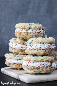 Cake Batter Monster Cookies