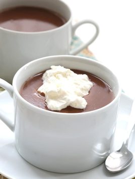 Chai-Spice-Drinking-Chocolate-whipped cream