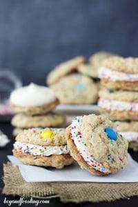 Funfetti monster cookie