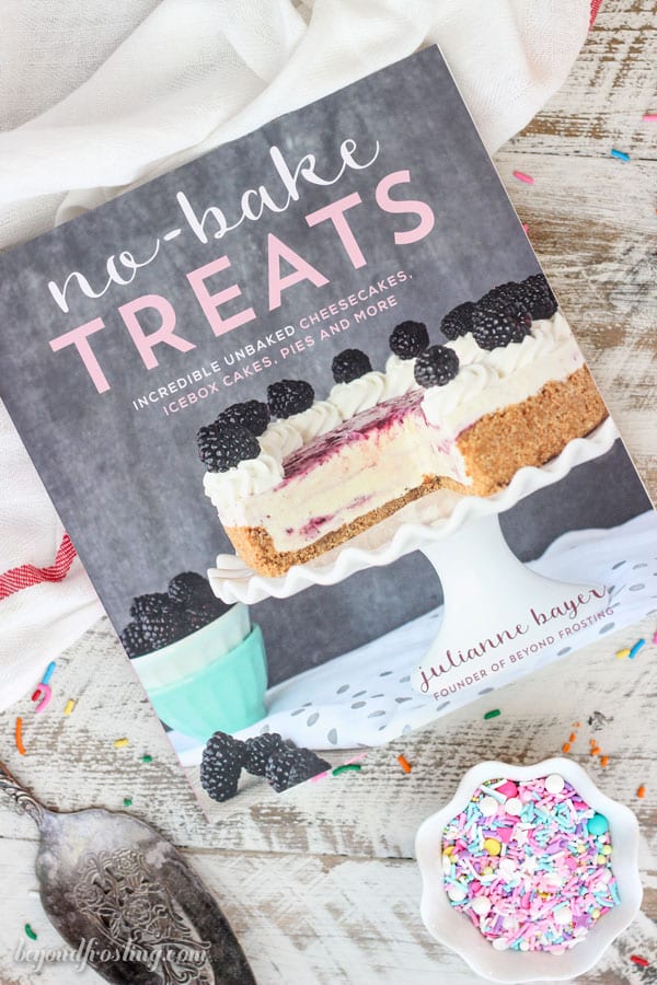 No-Bake Treats Cookbook. 80 mouthwatering recipes that's don't require an oven. Go beyond traditional desserts with Julianne Bayer’s easy-to-follow recipes that span over many categories with distinctive and contemporary takes on classics that are bound to please any palate.