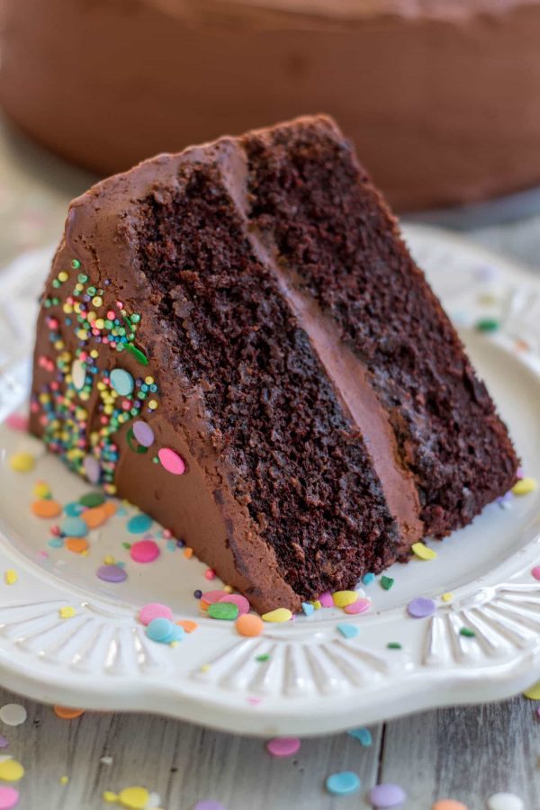 Amazing Chocolate Layer Cake - A super moist, rich and decadent chocolate cake that everyone will love!