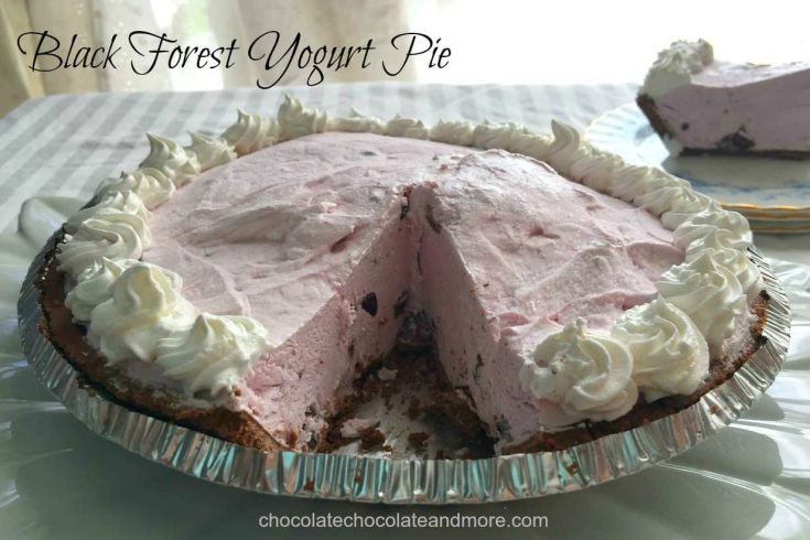 Black Forest Yogurt Pie