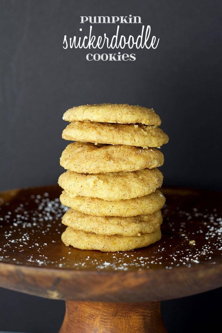 Pumpkin Snickerdoodle Cookies