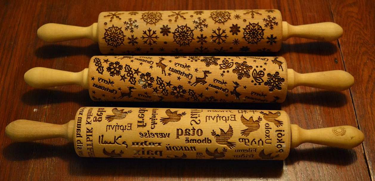 springerle cookies rolling pin