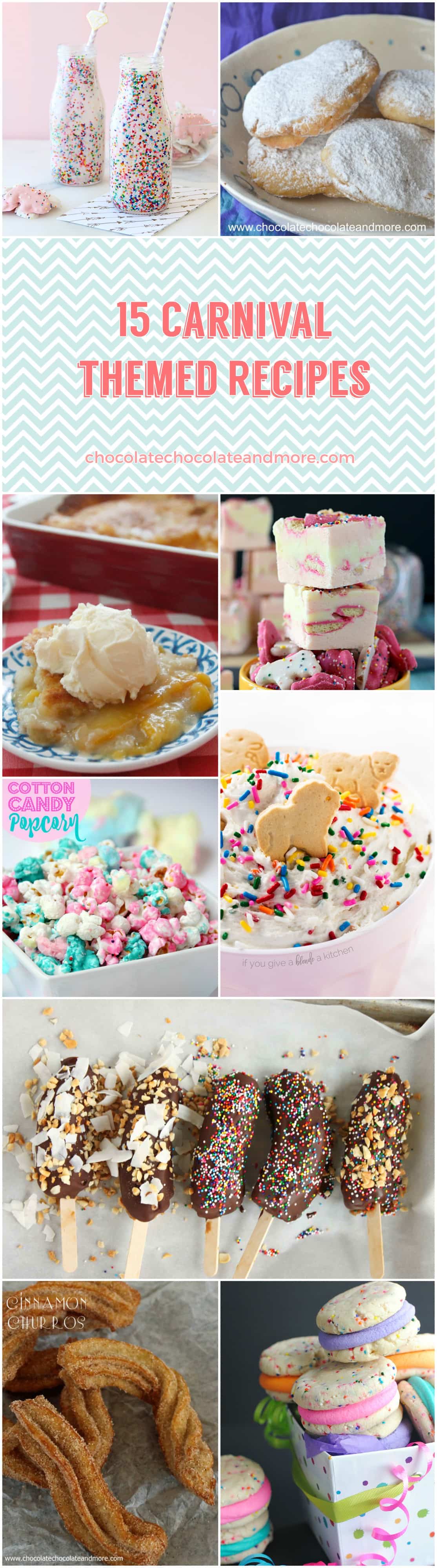 15 Carnival Themed Recipes Chocolate Chocolate And More