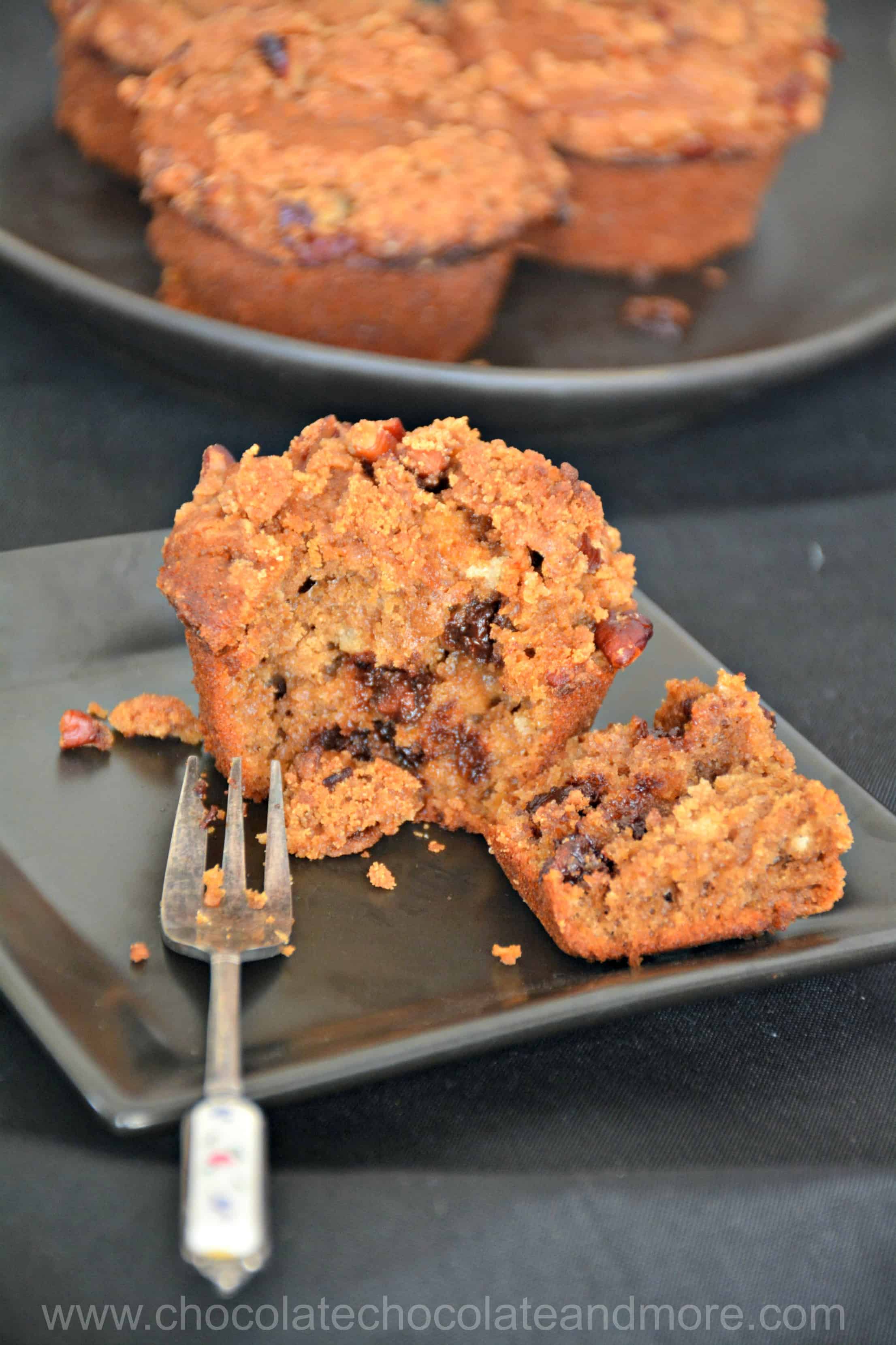 Easy Espresso Chocolate Chip Muffins Chocolate Chocolate And More