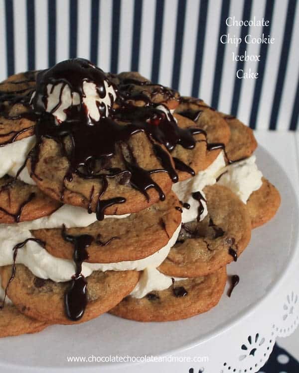 Chocolate Chip Cookie Icebox Cake