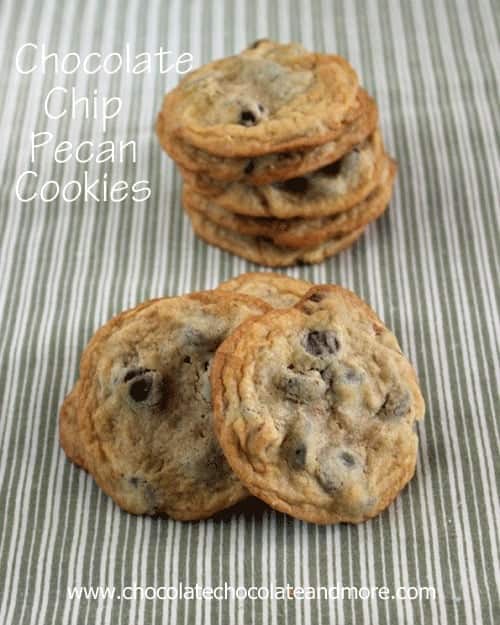 Chocolate Chip-Pecan Cookies and a bake sale