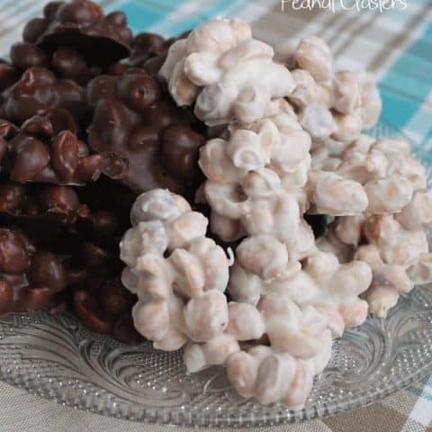 Chocolate Covered Peanut Clusters-image