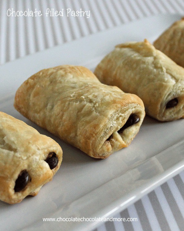 Chocolate filled Pastry