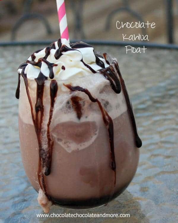 Chocolate Kahlua Floats