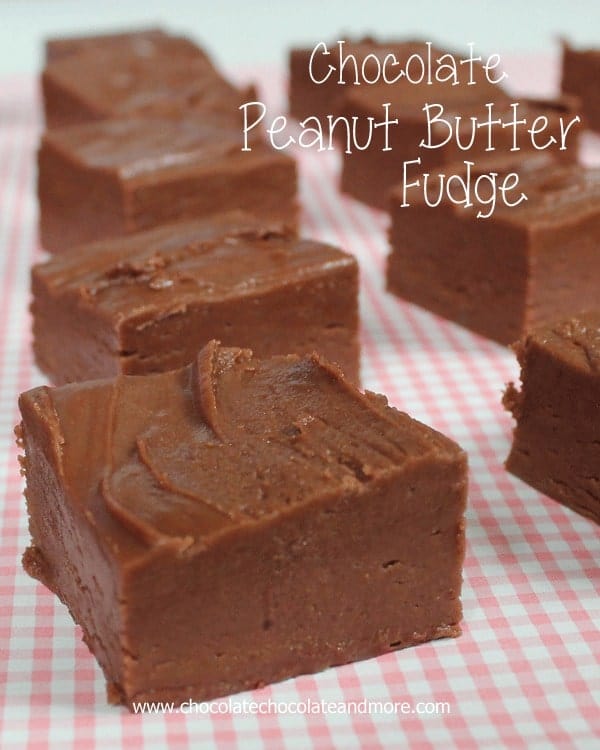 Easy Chocolate Peanut Butter Fudge