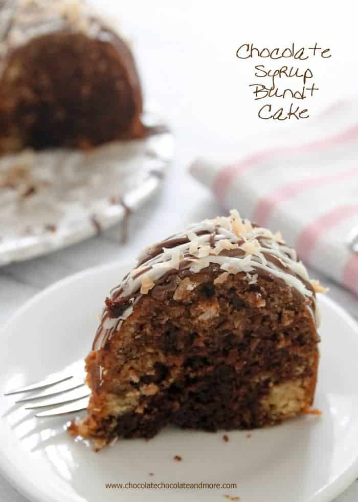 Chocolate Syrup Bundt Cake