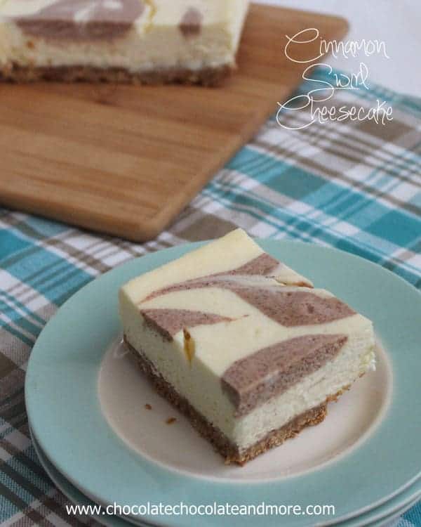 Cinnamon Swirl Cheesecake