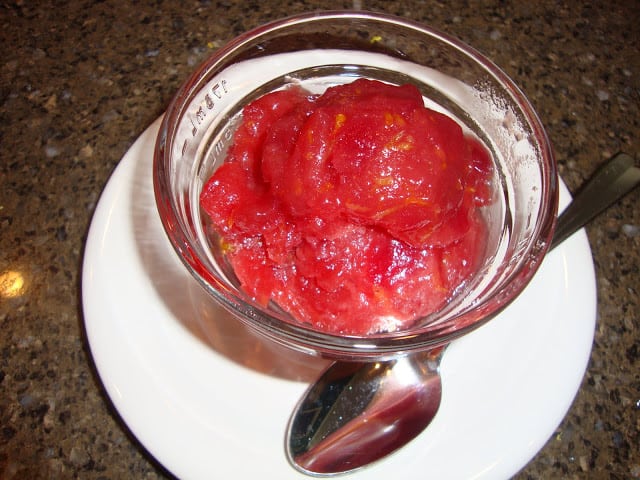 Cranberry-Citrus Sorbet