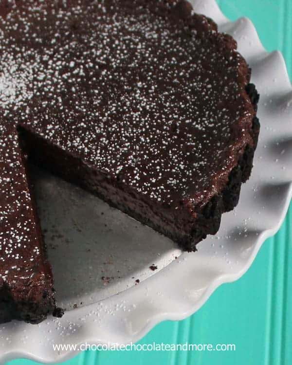 Double Chocolate Fudge Tart