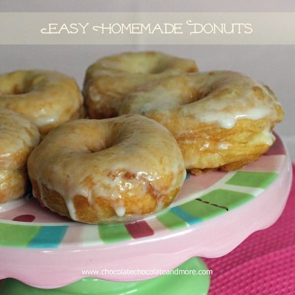 Easy homemade donuts