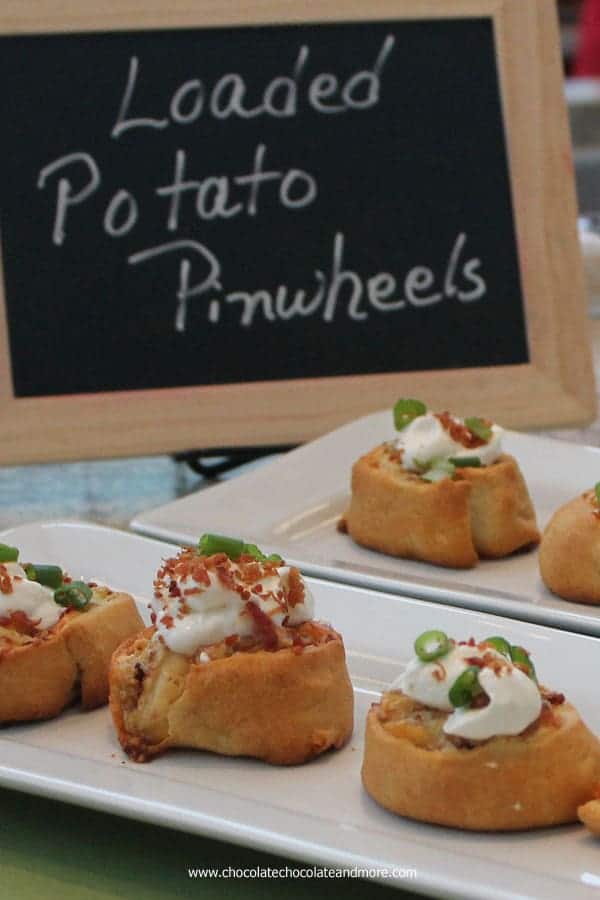 Loaded Potato Pinwheels