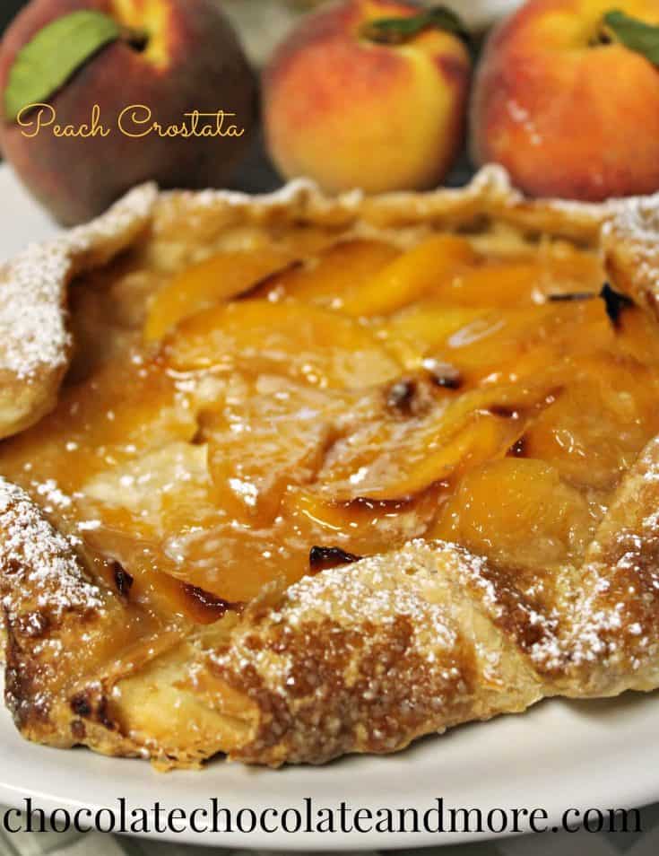 Peach Crostata