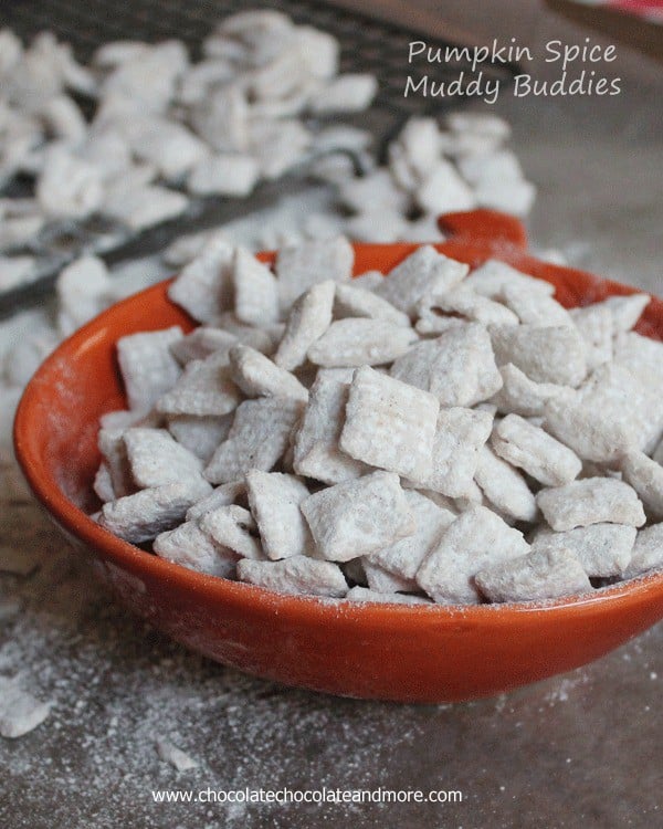 Pumpkin Spice Muddy Buddies