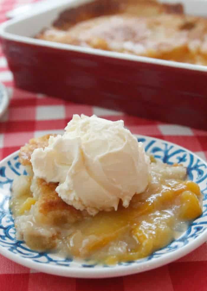Simple Peach Cobbler Chocolate Chocolate and More!
