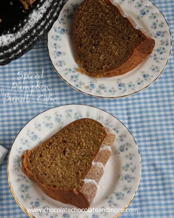 Spiced Pumpkin Bundt Cake