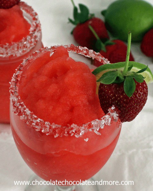 Strawberry Margarita Slurpees