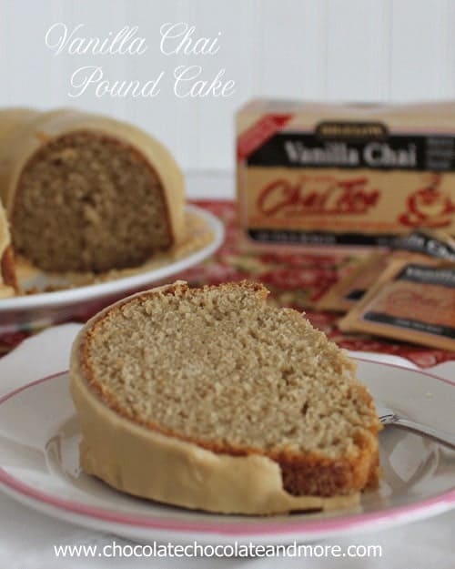 Vanilla Chai Pound Cake #bigelowtea