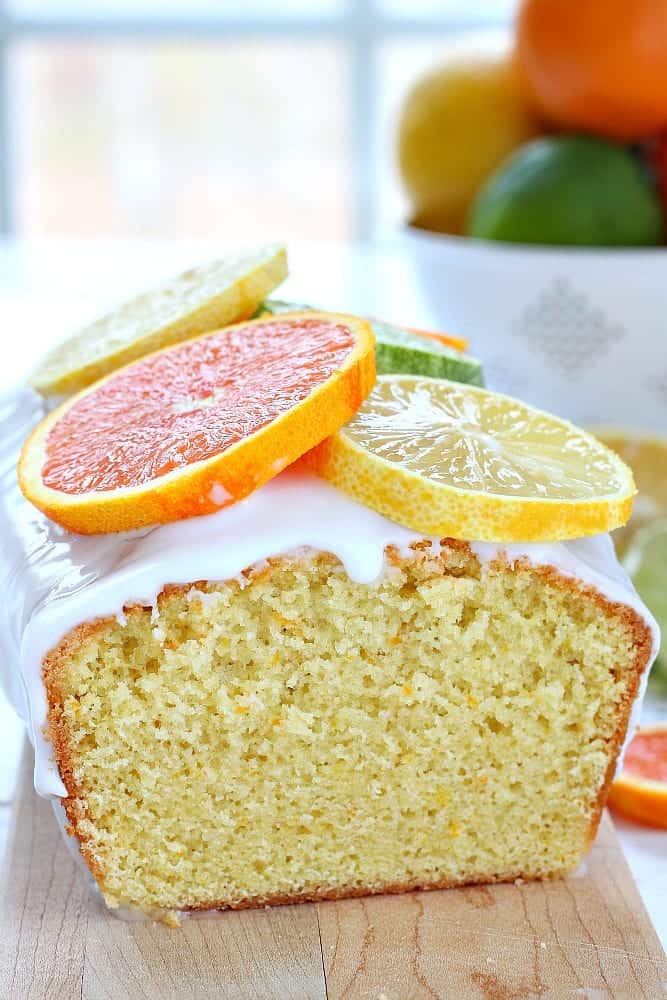 Citrus quick bread