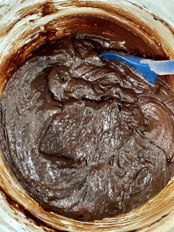Brownie batter