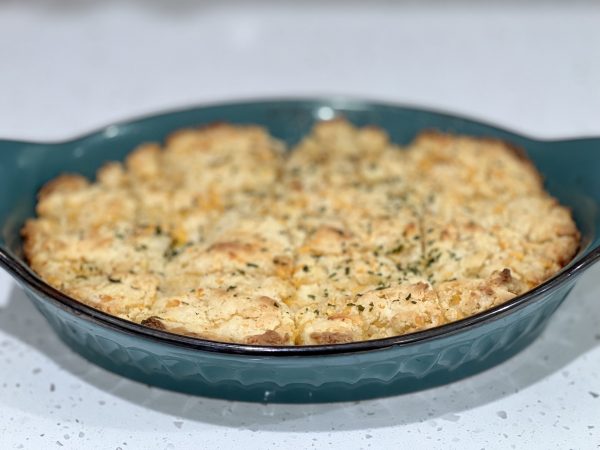 Fluffy Cheddar Butter Biscuits