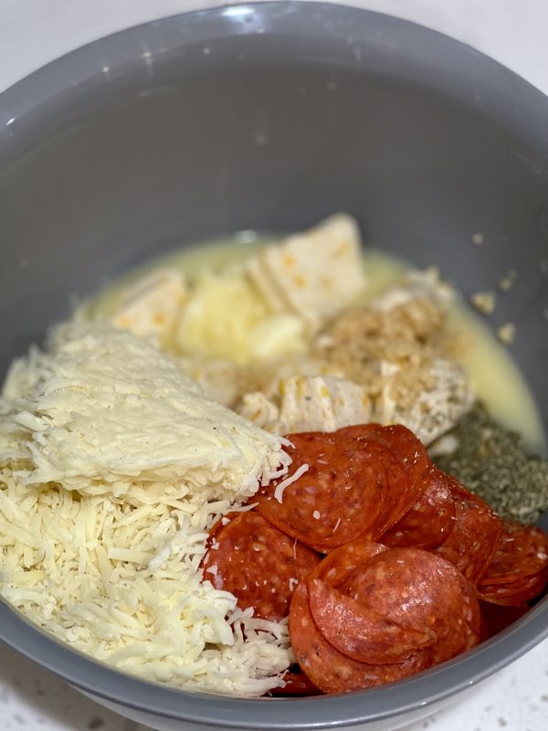 ingredients in a mixing bowl