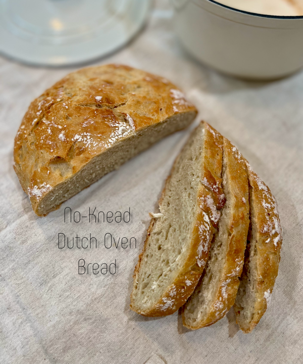 No-Knead Dutch Oven Bread