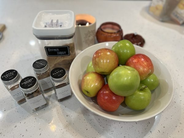 Ingredients for Homemade Apple Cider