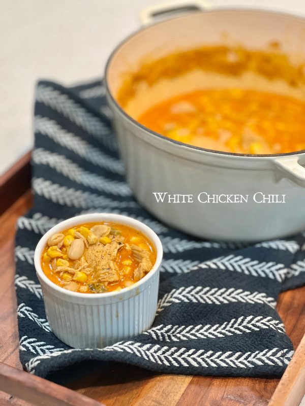 White chicken chili