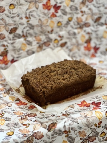 Glazed Pumpkin Loaf Cake